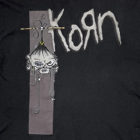 KORN LONG SLEEVE LEFT ARM PRINT BLACK GIANT XL 4300