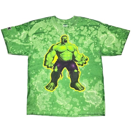 MARVEL HULK KRAFT TIEDYE GREEN XL 3305