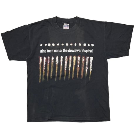 NINE INCH NAILS THE DOWNWARD SPIRAL Y2K GILDAN FITS LARGE 1525