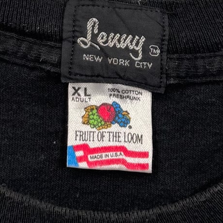 JAMES DEAN MONOCHROME FACE BLACK FRUIT OF THE LOOM XL 3207