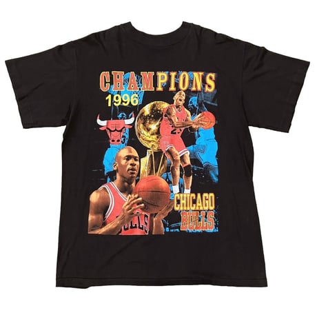 CHICAGO BULLS 1996 CHAMPIONS RAP DESIGN TOP XXL 1958