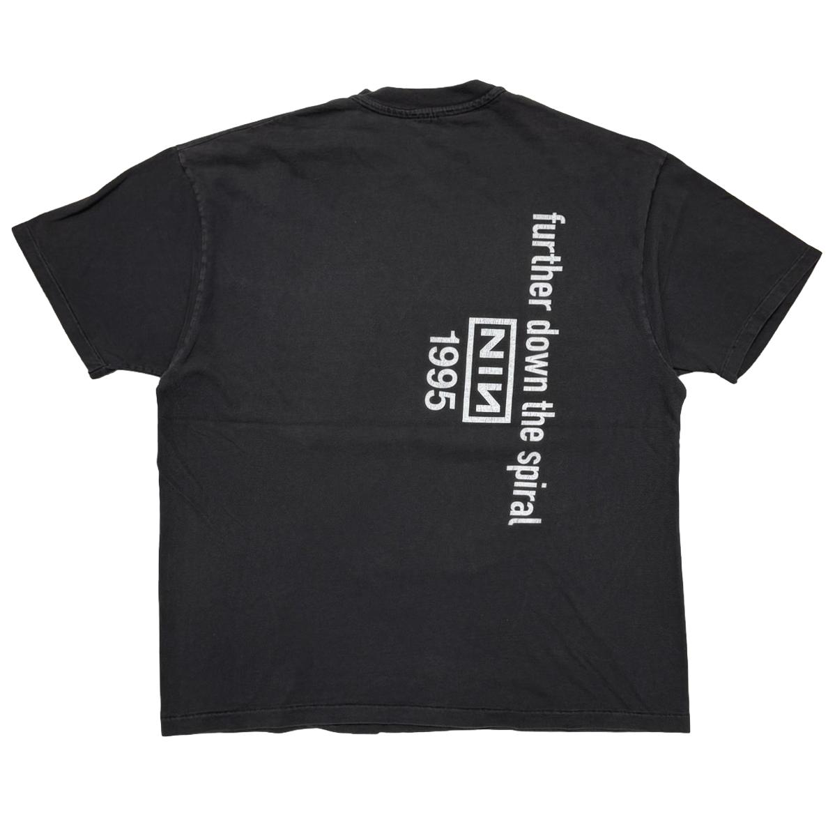 NINE INCH NAILS FURTHER DOWN THE SPIRAL HANES X