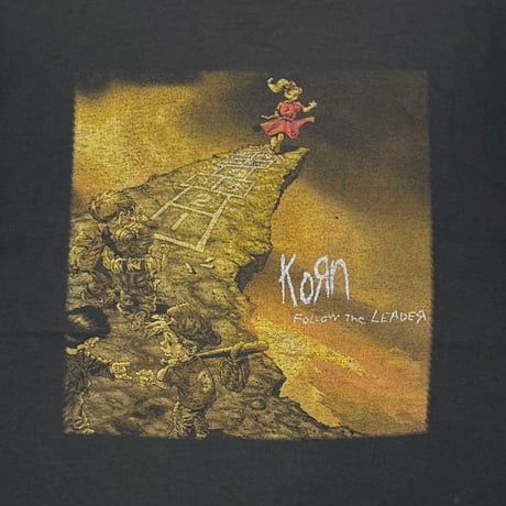 KORN FOLLOW THE LEADER BOOTLEG FRUIT OF THE LOOM XL 7358