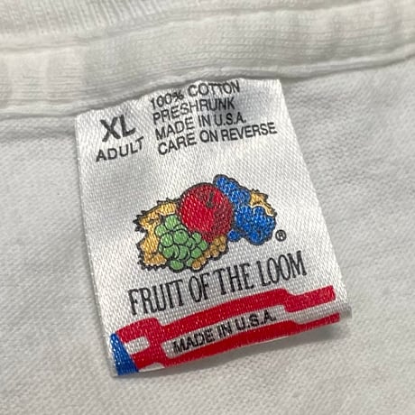 SONIC YOUTH 1993 STOCKHAUSEN WHITE FRUIT OF THE LOOM XL 3563