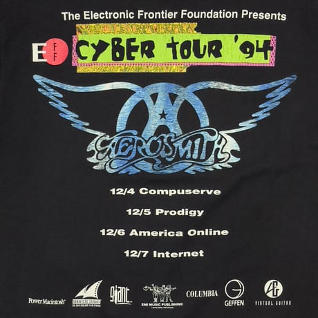 AERO SMITH CYBER TOUR 1994 EFF PRESENTS SOFTEE LARGE 8095