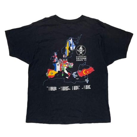 METALLICA NOWHERE ELSE TO ROAM EUROPE TOUR '93 FITS MEDIUM 8587