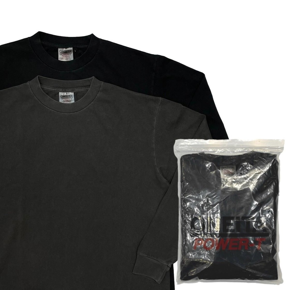 greatLAnd ONEITA EXCLUSIVE L/S PACK TEE 5YEARS/10YEARS 2PACK