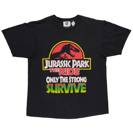 JURASSIC PARK THE RIDE ONLY THE STRONG SURVIVE LARGE 1745