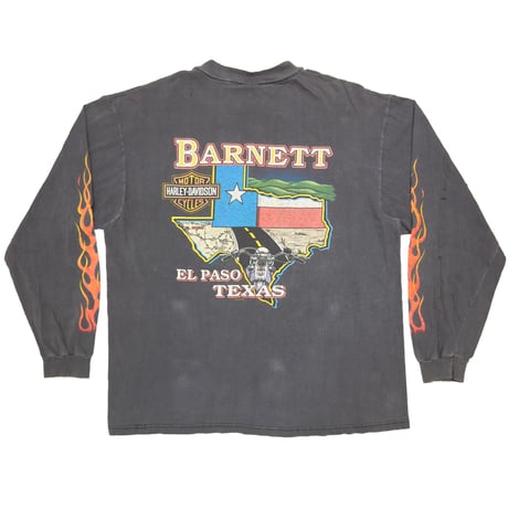 HARLEY DAVIDSON EAGLE FLAME BARNETT EL PASO TEXAS LS XL 6036