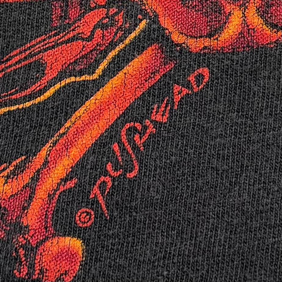 METALLICA PUSHEAD YING YANG REBEL SKULL FITS XL