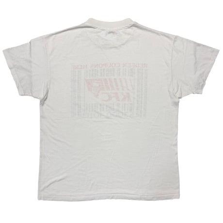 KFC REDEEM COUPONS BARCODE WHITE Hanes XL 1235