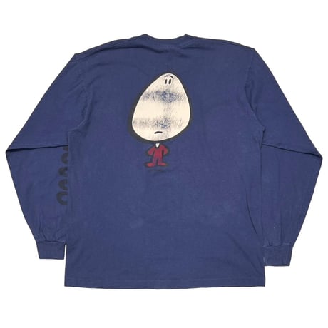 OLD&VINTAGE DELICIOUS NAVY LS SCREENSTARS XL 1646