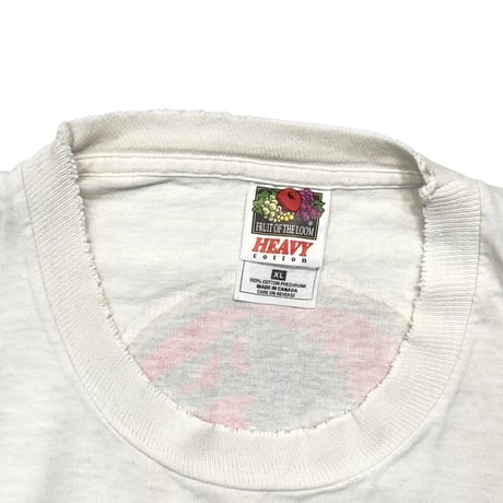 JURASSIC PARK THE LOST WORLD T-REX FACE YOUR FEARS WHITE FRUIT OF THE LOOM XL 6901