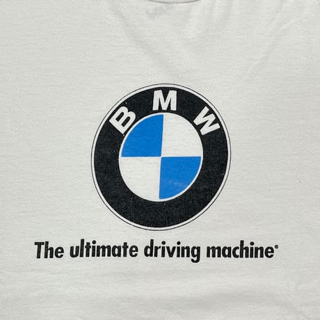 BMW EMBLEM LOGO TEE WHITE XL 3485