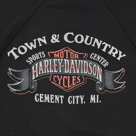 HARLEY DAVIDSON 1997 SURVIVOR WOLF CEMENT CITY CREWNECK SWEAT HANES XL 1812