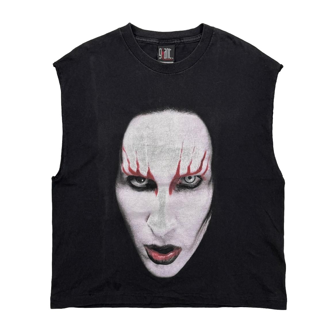 KOHH着用 MARILYN MANSON BIG FACE TEE XLサイズ KOHH着用 MARILYN MANSON BIG FACE TEE XLサイズの通販 by f｜ラクマ
