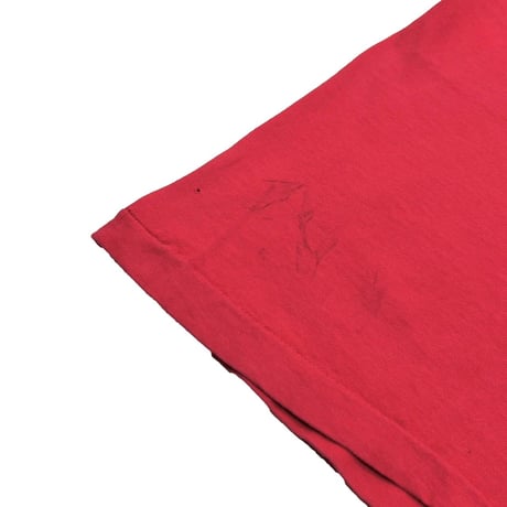 MUSTANG FRONT EMBROIDERY LOGO RED FRUIT OF THE LOOM LARGE 3220