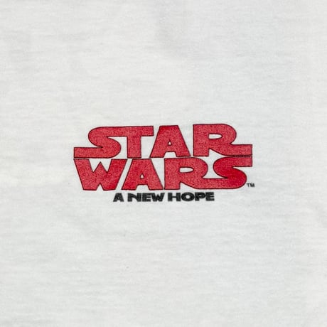 STAR WARS 1995 A NEW HOPE MOVIE POSTER DESIGN WHITE CHANGES LARGE 3763