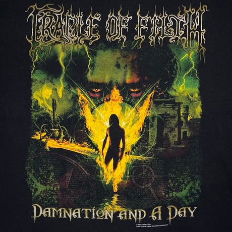 CRADLE OF FILTH 2003 DAMNATION AND A DAY ANVIL 2XL 6310