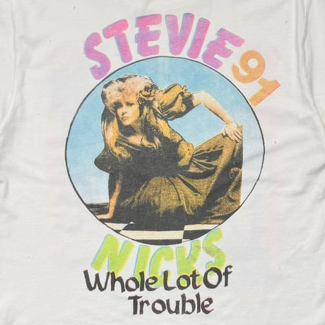 STEIVIE NICKS 1991 WHOLE LOT OF TROUBLE NATURAL FITS LARGE 6815