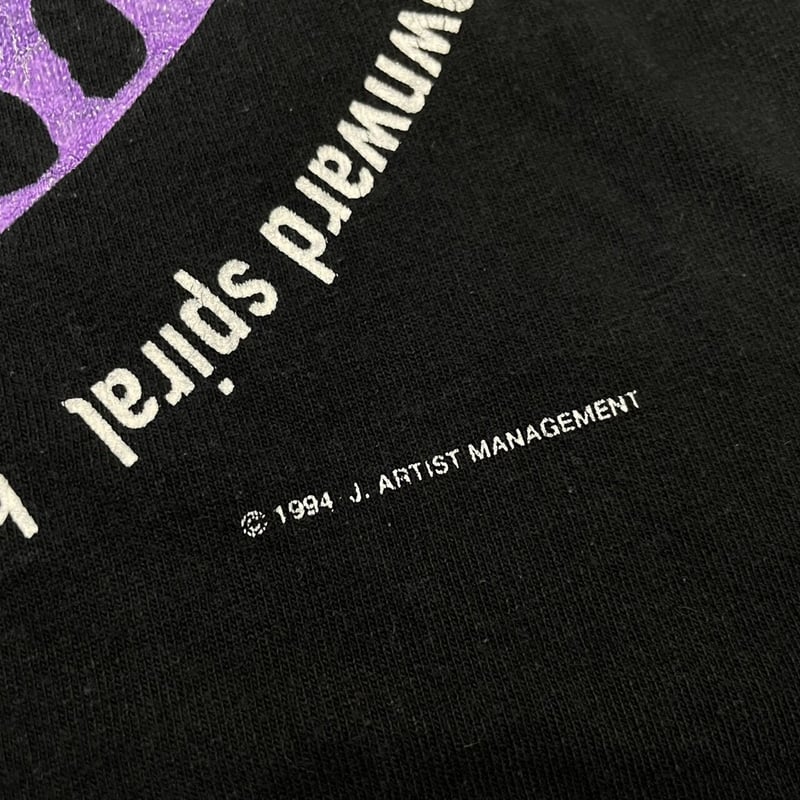 トップス NINE INCH NAILS 1994 BOX LOGO AMMONITE NINE INCH NAILS 1994 BOX LOGO AMMONITE ALL SPOR