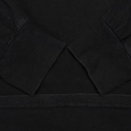 Apple 00s CENTER LOGO LS BLACK FRUIT OF THE LOOM XL 5086
