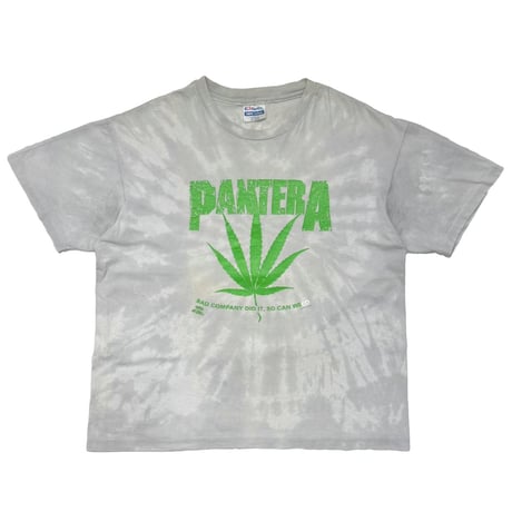 PANTERA BAD COMPANY DID IT, SO CAN WEED 1991 HANES XL 0608