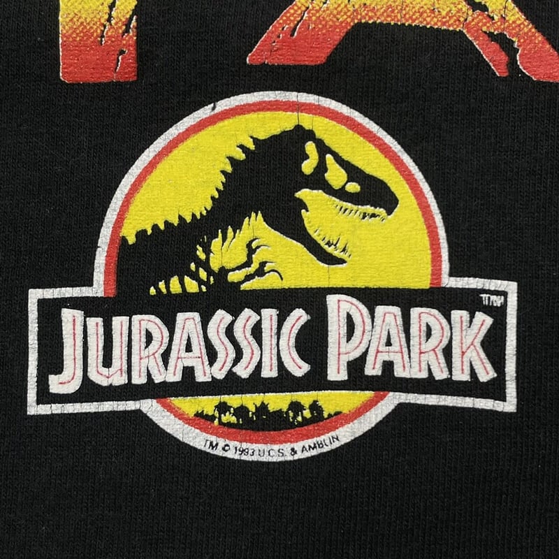 JURASSIC PARK RAP ATTACK FRUIT OF THE LOOM XL 1