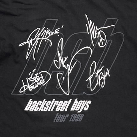 BACKSTREETBOYS BOYS TOUR 1998 FRONT MEMBER EURO MEDIUM 0778