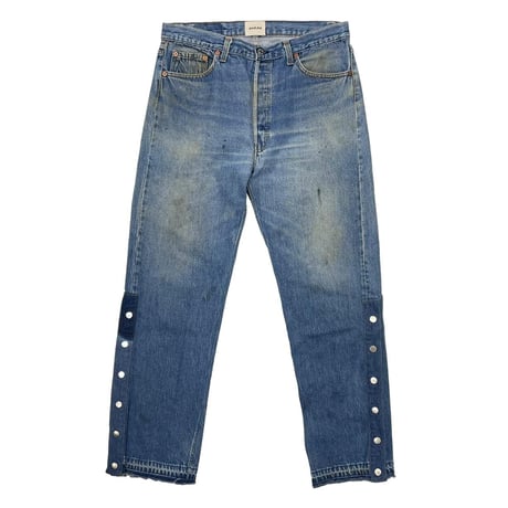 greatLAnd GRUNGEMAN DENIM REPRODUCT LEVI'S 501 W86 L78 2