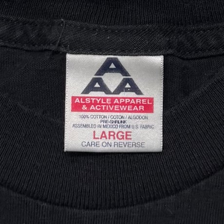 RAGE AGAINST THE MACHINE BACK MEMBER PORTRAIT LS BLACK ALSTYLE LARGE 1036
