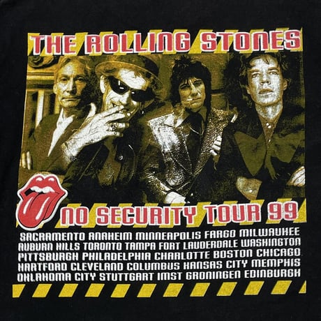 ROLLING STONES NO SECURITY TOUR 1999 BLACK DELTA XL 3429