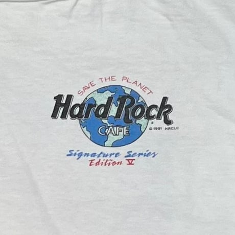 MEGADETH HARD ROCK CAFE EARTH COMMUNICATIONS OFFICE WHITE XL 4109