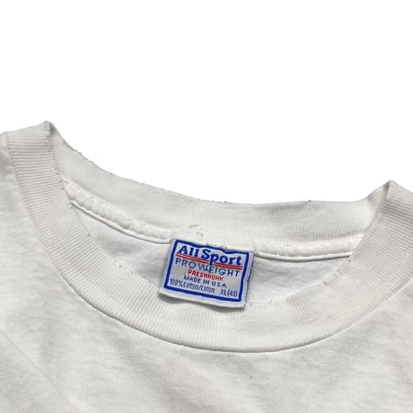 NINE INCH NAILS 1995 TOUR WHITE ALL SPORT XL 6832