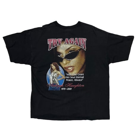 AALIYAH IN MEMORY OF ALIYAH GILDAN XXL 6813