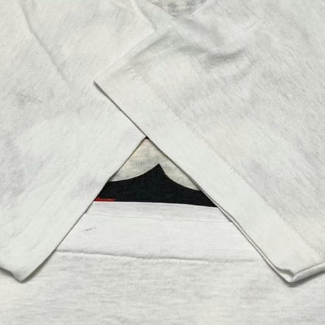 THE ROLLING STONES 1989 STEEL WHEELS TOUR WITH GUNS N' ROSES WHITE SCREEN STARS XL 5522