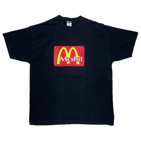 OLD & VINATGE Mcshit McDonald's LOGO PARODY JERZEES 2XL 3667