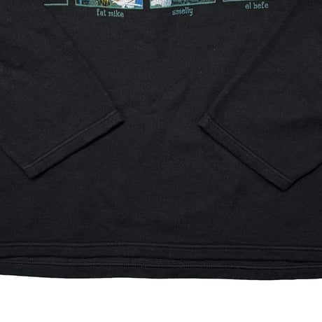 NOFX MEMBER SQUARE PHOTO SWEAT HOODIE FITS LARGE 5105