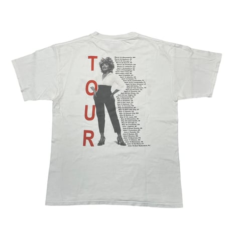 TINA TURNER TWENTY FOUR SEVEN TOUR TULTEX LARGE 6182