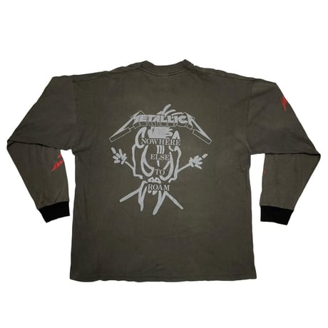 METALLICA VARIOUS ALBUM COLLAGE LS BOOTLEG FITS XL 8896
