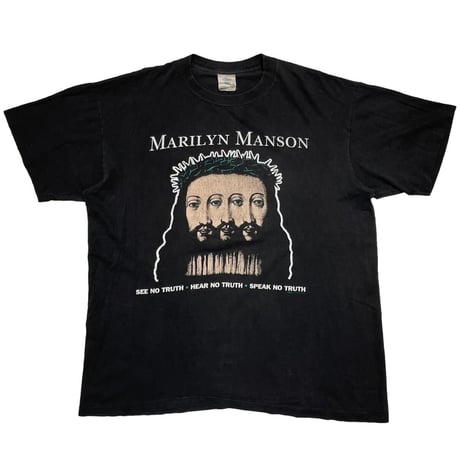 MARILYN MANSON BELIEVE WINTERLAND OLD TAG XL 1761