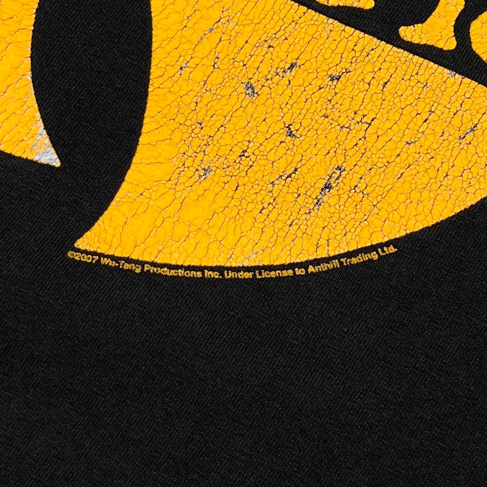 WU-TANG CLAN 2007 YELLOW LOGO anvil LARGE 3034