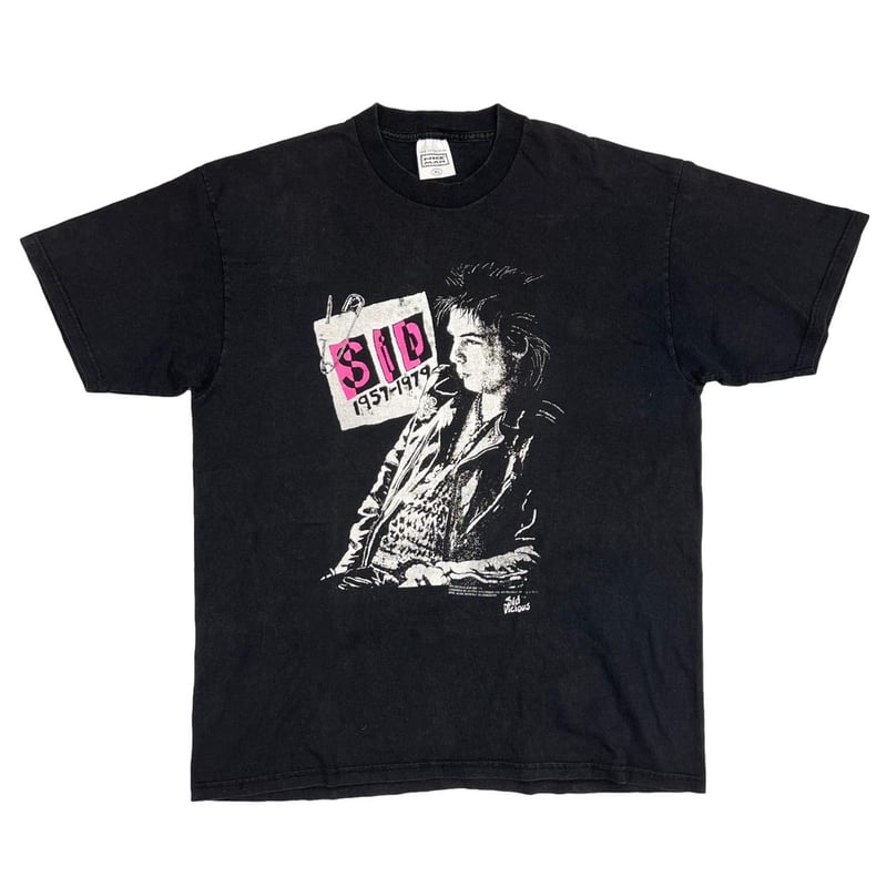 80s Sid アナーキー Tシャツ 黒 80s Sid アナーキー Tシャツ 黒