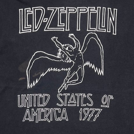 LED ZEPPELIN Y2K US TOUR 1977 HANES MEDIUM SLEEVELESS 1009