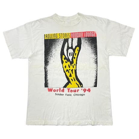 ROLLING STONES VOODOO LOUNGE WORLD TOUR '94 WHITE MURINA LARGE 9068