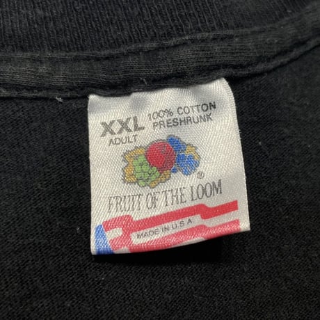 OLD & VINTAGE GUN SHOT SMILE FRUIT OF THE LOOM XXL 5448