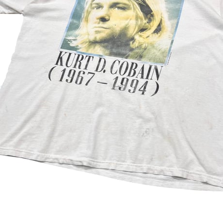 NIRVANA KURT COBAIN MEMORIAL ADULT GIANT BY TULTEX XL 3789