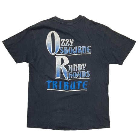 OZZY OSBOURNE RANDY ROADS TRIBUTE HANES LARGE 3474