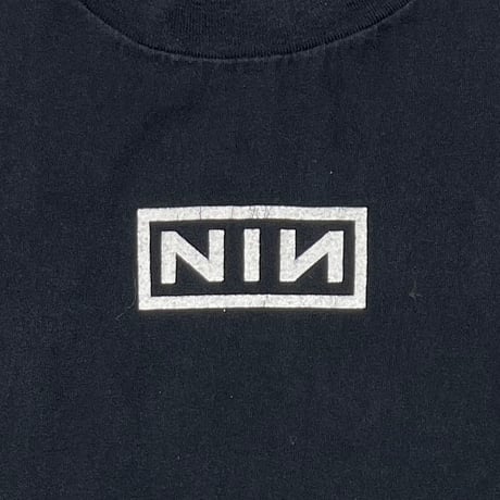NINE INCH NAILS BOX LOGO BLACK ALL SPORT XL 1036