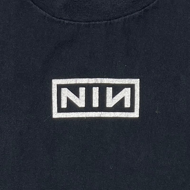 NINE INCH NAILS BOX LOGO BLACK ALL SPORT XL 103